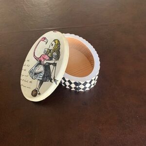 Alice in Wonderland Decorative Trinket Box - Jewelry Box